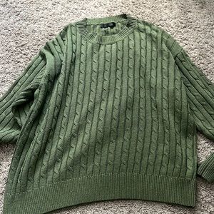 dazy green sweater